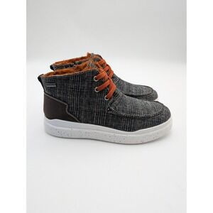 Romika Boots Womens Size 6.5 Gray Plaid Faux Fur Lined Ankle Winter Shoes Casual